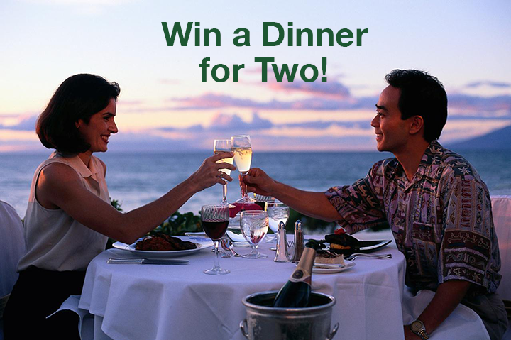 win dinner for two